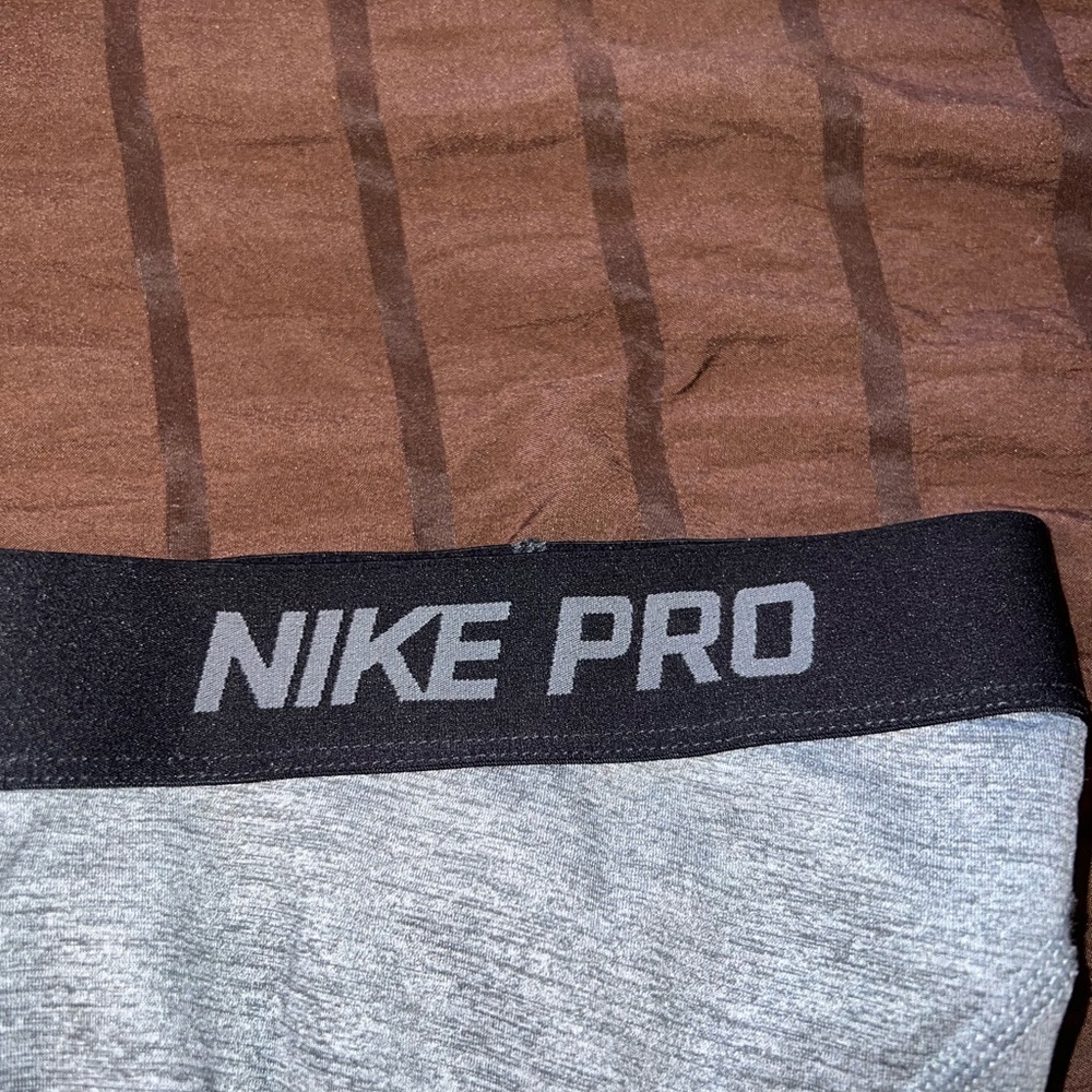 Nike Gray And Black Leggings - image 3